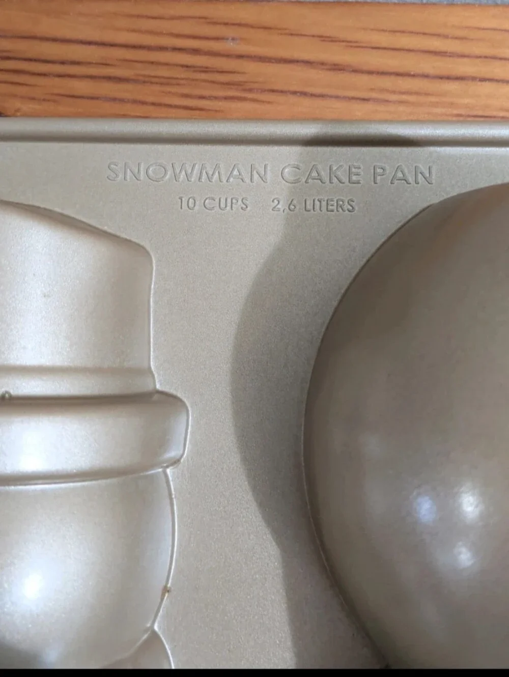 Nordic Ware Snowman Cake Pan
